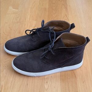 Lucky Brand size 8 dark brown Suede Sneakers